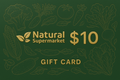 Natural Supermarket $10 e-Gift Card