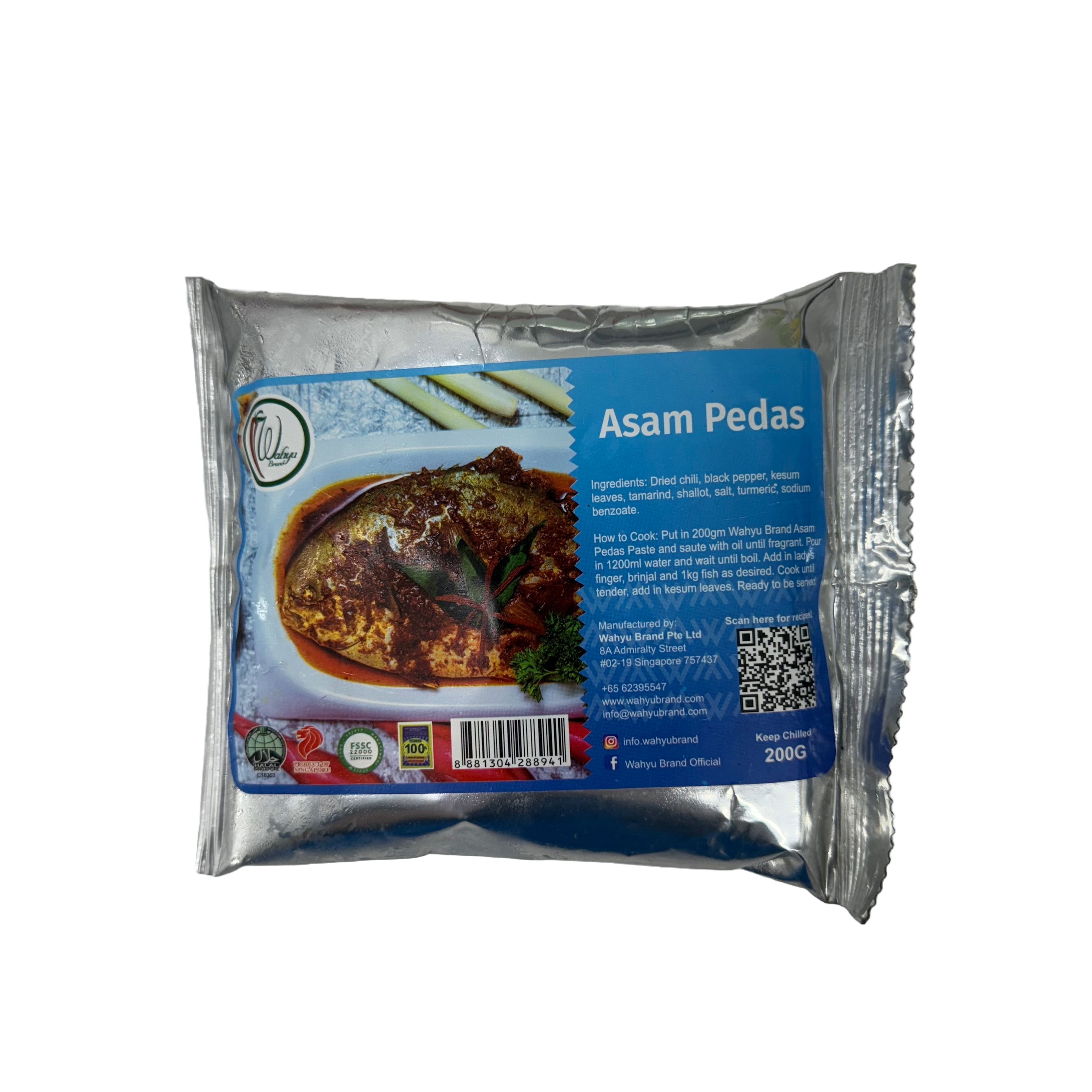 WAHYU ASAM PEDAS PASTE 200G