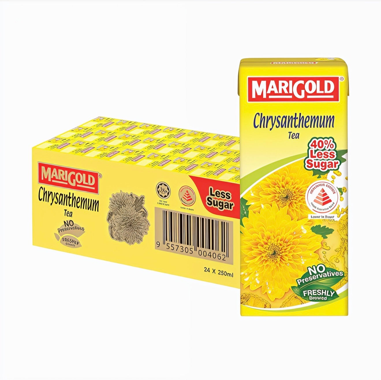 MARIGOLD CHRYSANTHEMUM TEA T/B (6X250ML) X4 (CTN)