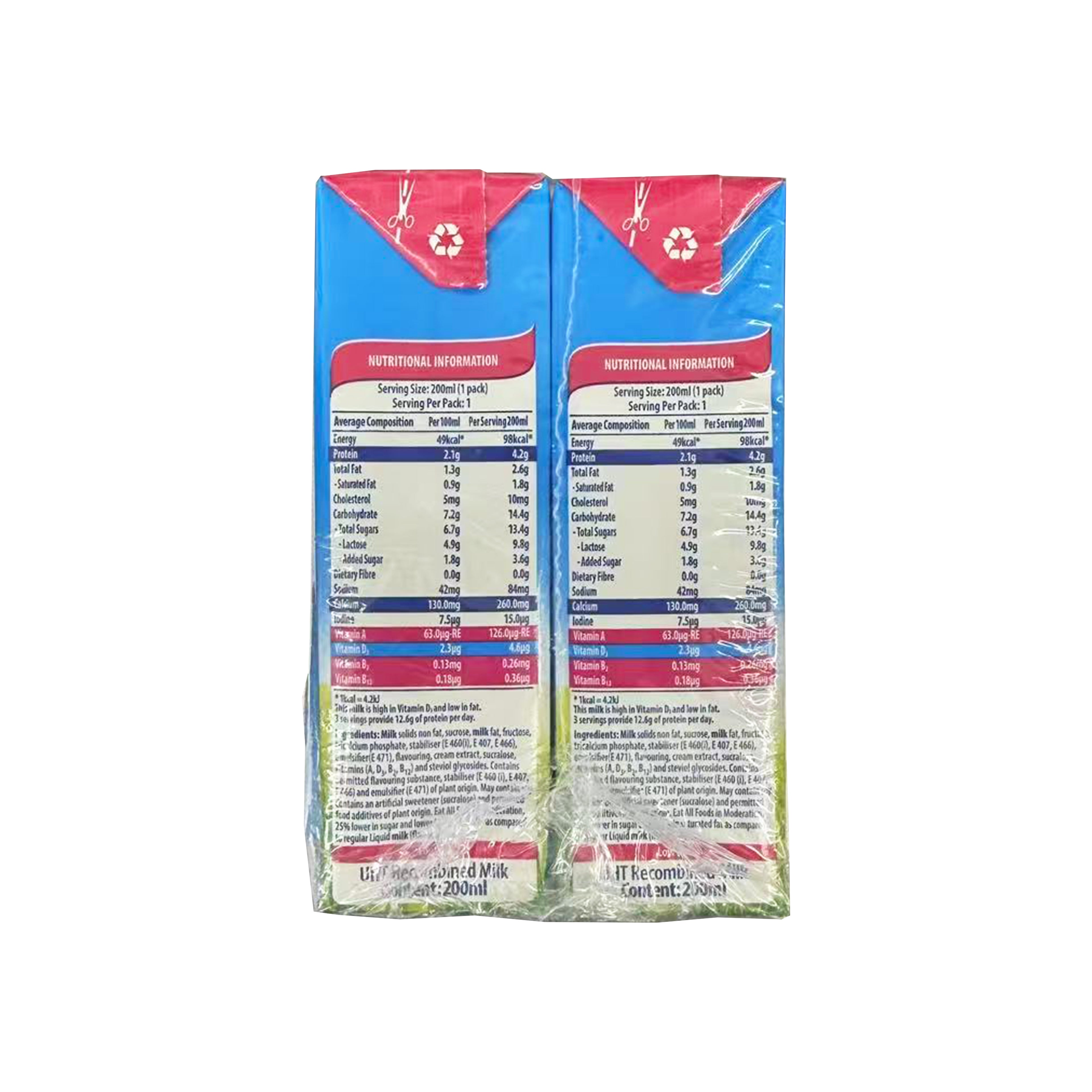 DUTCH LADY UHT STRAWBERRY MIK (6X200ML) PACK