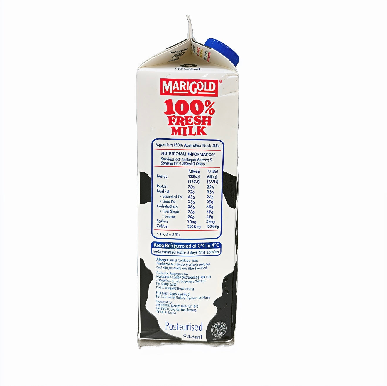 MARIGOLD 100% FRESH MILK 946ML