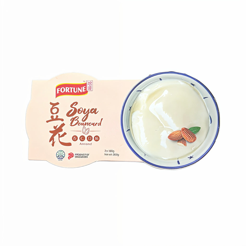 FORTUNE SOYA BEANCURD ALMOND (2sX180G)